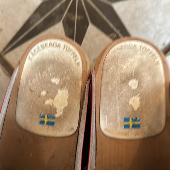 Vintage clogs -kaseberga toffelx 39 - Picture 2 of 6